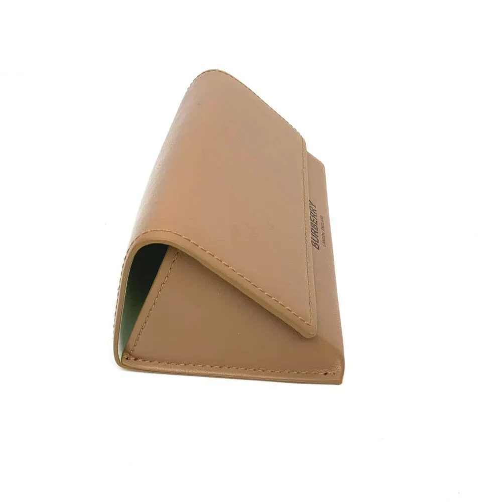 Burberry Camel Brown Sunglass Case Magnetic Closure - Picture 7 of 16